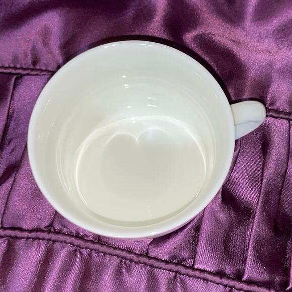 Kitty Cat Tea Cup with Lid ears Cat Style Be Always Lovely and Funny White USED - Picture 7 of 10